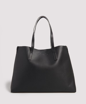 Superdry Freya Tote Női Táska Fekete | YEDZV6429